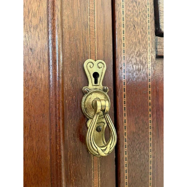 Edwardian Inlaid Mahogany Sideboard For Sale - Image 5 of 13