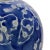 Blue and White Chinoiserie Porcelain Melon Jar With Cherry Blossom Motif and Lid For Sale - Image 10 of 13