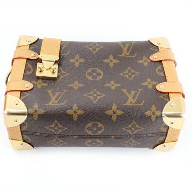 Louis Vuitton Shoulder Bag Side Trunk Pm Monogram Brown M46815 Ladies ...