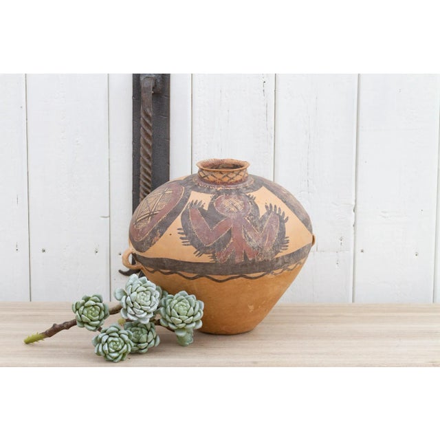 Chinese Antique Neolithic Style Chinese Terracotta Pot For Sale - Image 3 of 11