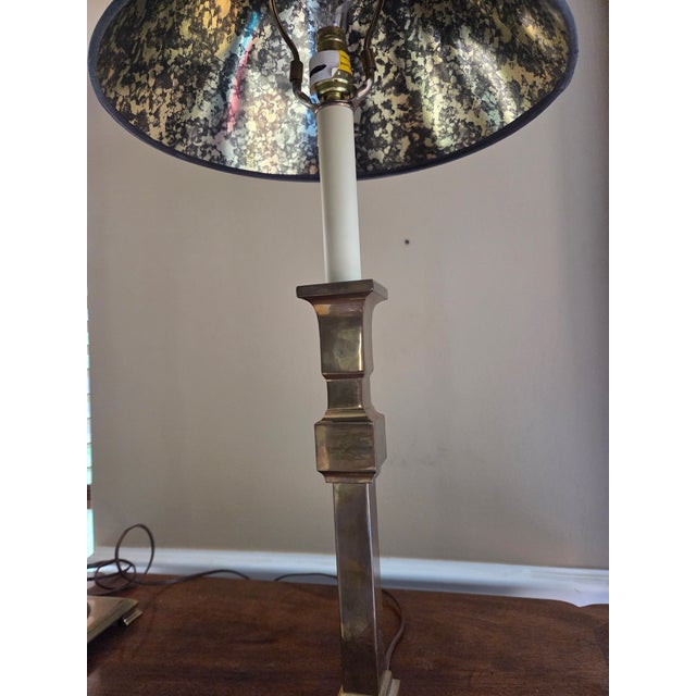 Brass Vintage Brass Chapman Table Lamp For Sale - Image 8 of 13