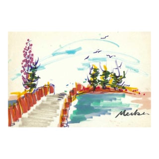 Alexandra Merker Landscape Painting For Sale