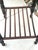 Antique, Dark Oak, Victorian-Style, Accent Table With Spool-Turned Legs and a Slatted Shelf, 1890’s For Sale - Image 12 of 12