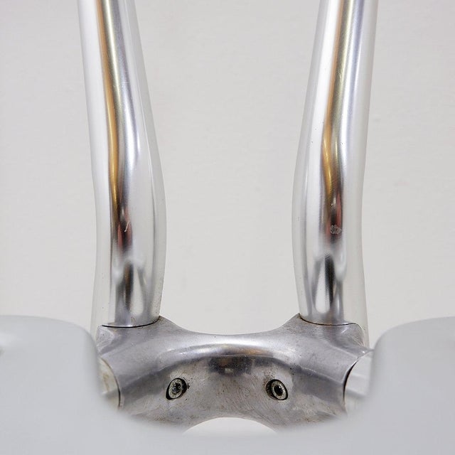 Metal Holè Chair by Carlo Bartoli for Ycami, 1990s For Sale - Image 7 of 16