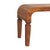 Amber Oak-Finish Mango Wood Curved Coffee Table For Sale - Image 4 of 8