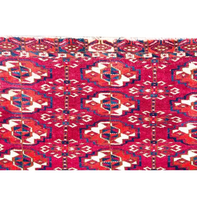 Early 20th Century Persian Turkmen Teke Rug For Sale In Chicago - Image 6 of 14