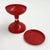 Modern Space Age Red Americano Stool from Biemme Bologna, 1970s For Sale - Image 3 of 9