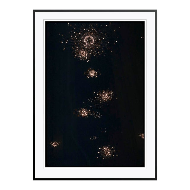 Toni Frissell 'Fireworks Constellation' Archival Pigment Print Framed in Black For Sale