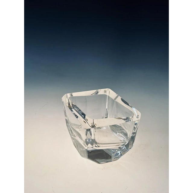Diamond Vase by Kosta Boda for Sigurd Perrson, 1970s For Sale - Image 3 of 7