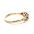 Antique 14k Two Tone Gold Diamond Ring, Size 6.25 For Sale In New York - Image 6 of 10