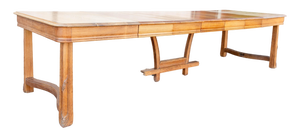 Art Nouveau Dining Table with Extentions, France, 1890s