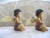 Tuscan Vintage Pair of Italy Tuscan Style Hand Painted Cherubs Figures For Sale - Image 3 of 8