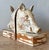 Vintage Boho Carved Boar Bookends - Set of 2 For Sale - Image 9 of 10