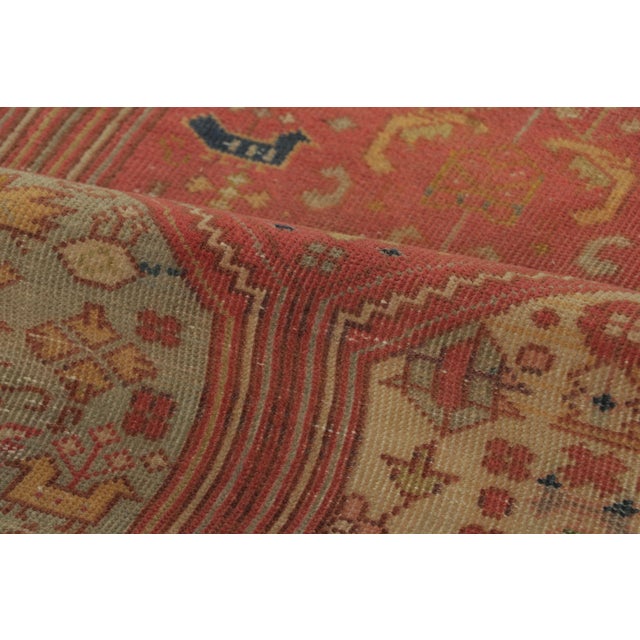 Antique Oversized Turkish Anatolian Rug With Geometric Medallions - Rug & Kilim For Sale In New York - Image 6 of 7