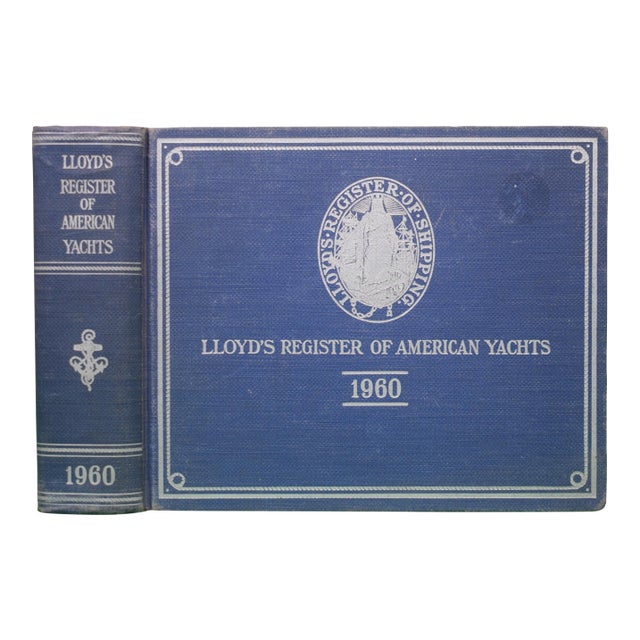 "Lloyd's Register of American Yachts" 1960 For Sale