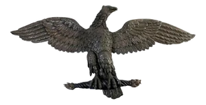 Large Empire Period Carved Eagle in Oak and Beechwood, France