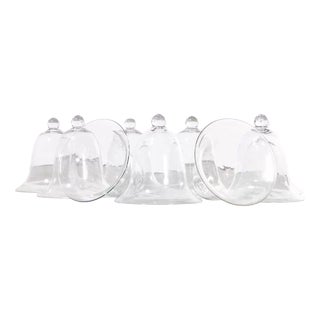 19th Century French Mouth Blown Glass Cloche For Sale