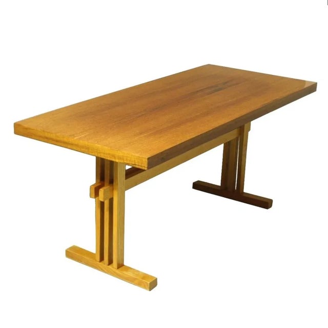 Shedua Wood Coffee Table Model Horizon, 1970s For Sale - Image 11 of 11