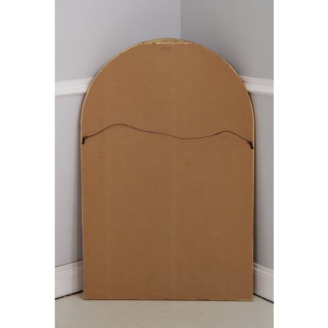 Uttermost Gold Gilt Hollywood Regency Dome Top Mirror For Sale - Image 13 of 14