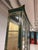 Pagoda Top Chinoiserie Display Cabinet in Green Lacquer From Union National For Sale - Image 4 of 12