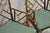 Vintage Chinese Chippendale Faux Bamboo Wood Fretwork Dining Arm Chairs - A Pair For Sale In Philadelphia - Image 6 of 14