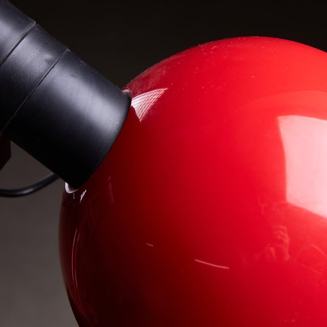 1980s Praxi Table Lamp by Bruno Umberto Gecchelin for Guzzini, 1982 For Sale - Image 5 of 13