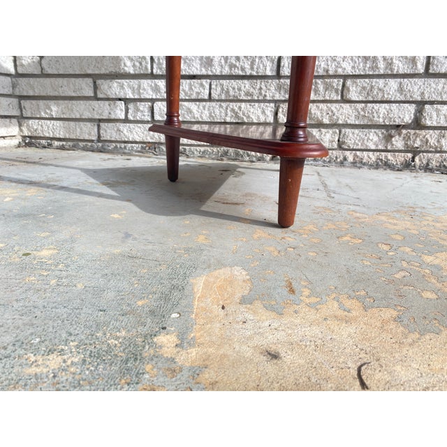 Auburn 1990s Corner Accent Table For Sale - Image 8 of 8