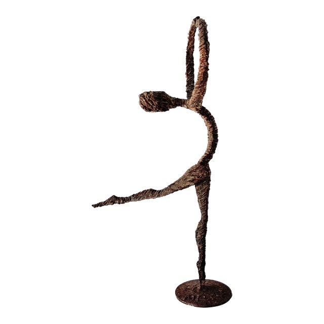 Arik Amir Brutalist Sculpture of a Dancer For Sale