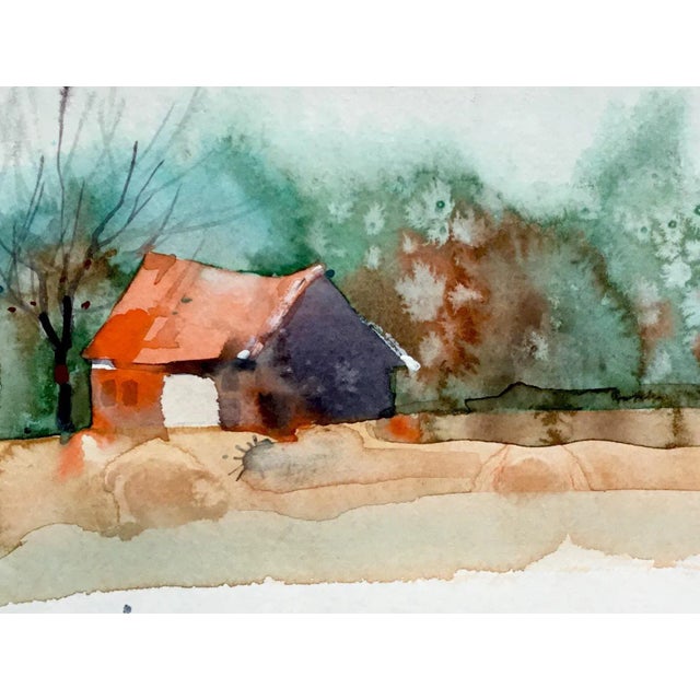 Original watercolor painting on strathmore paper. Landscapes.