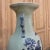 Ceramic 19th Century Blue & White Vase For Sale - Image 7 of 11