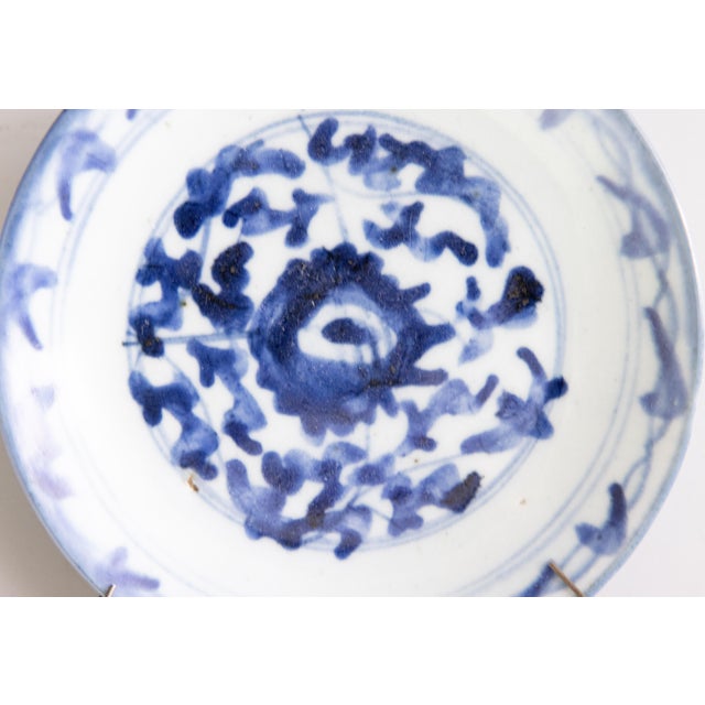 Chinese Small Antique Chinese Dishes, a Pair For Sale - Image 3 of 10