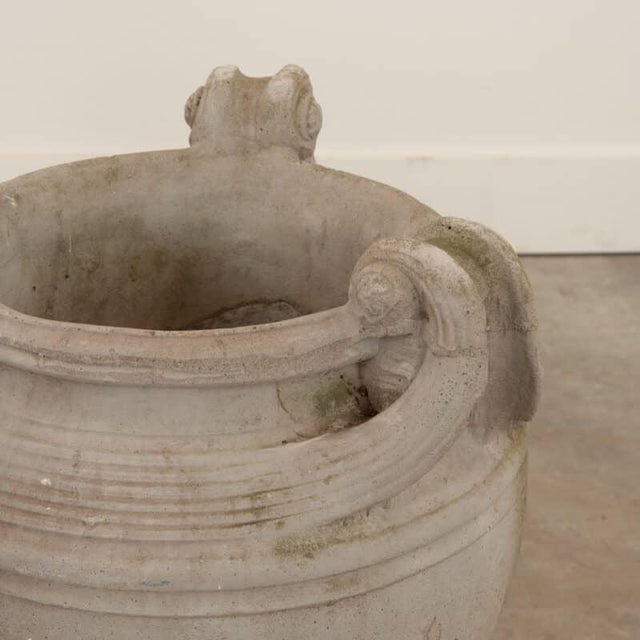 English Pair of 19th Century Stone Planters For Sale - Image 12 of 12