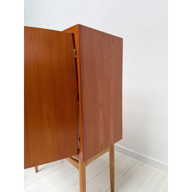 Vintage Teak Bacchus Bar Cabinet by Torbjørn Afdal for Mellemstrands Trevareindustri AS, Norway, 1960s For Sale - Image 6 of 12
