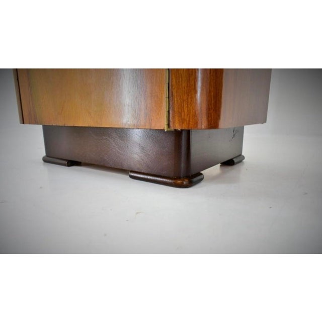 Mid-Century Modern Pair of Mid-Century Czech Nightstands For Sale - Image 3 of 4