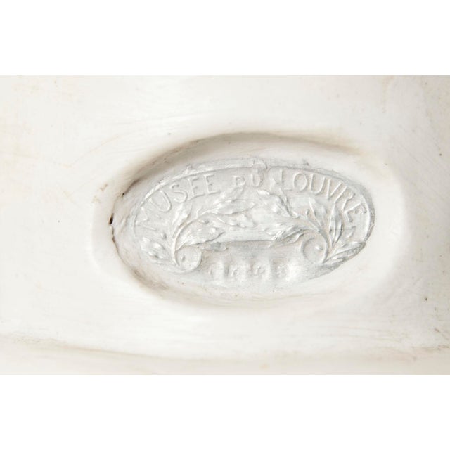 Marble Bust of a Woman from Louvre Museum, 1445 For Sale - Image 9 of 18