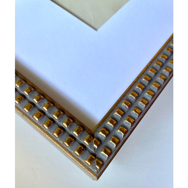 Contemporary 2026 "Tramonto" Abstract Minimalist Painting on Paper by Artist r.k. Red For Sale - Image 3 of 3