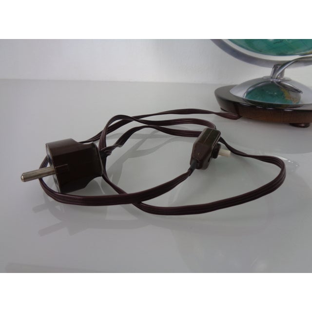 Vintage Illuminated Glass Globe by Paul Oestergaard for Columbus, 1960s For Sale - Image 17 of 18