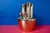 Dutch Gold-Plated Ceramic Multi-Flower Vase, 1990s For Sale - Image 9 of 9