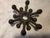 Vintage Mid-Century Modern Cast Iron Sputnik / Starburst Candle Holder Overview Elevate your space with this striking Mid-...