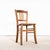 Vintage French Farmhouse Dark Oak Dining Chair, 1940s For Sale - Image 3 of 13