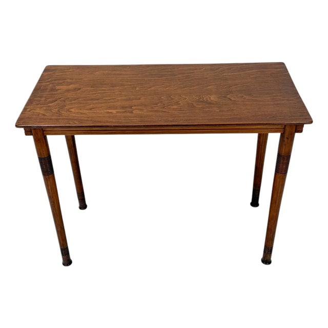 Vienna Secession Console Table in Beech Wood from Jacob and Josef Kohn, 1890s For Sale