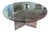 1970s Leon Rosen for Pace Glass and Chrome Dining Table For Sale