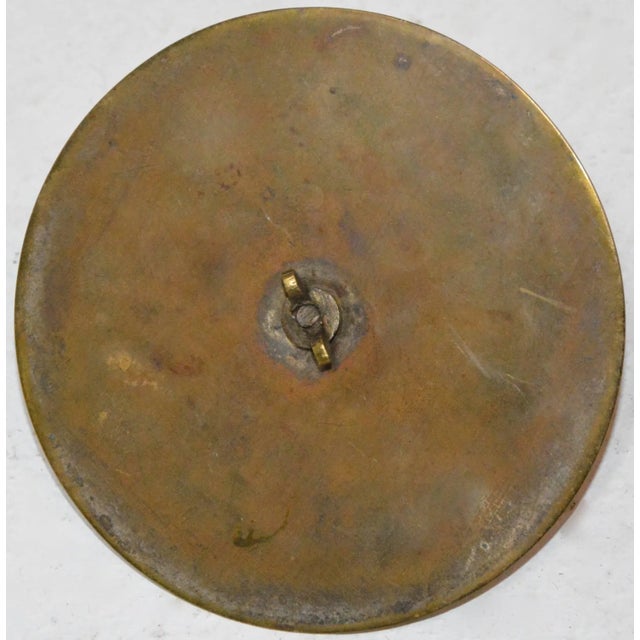 Metal 19th Century Biscuit Jar With Crow Claws For Sale - Image 7 of 11