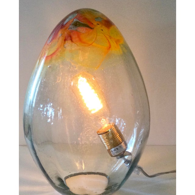 Early 21st Century Sun Egg Lamp by Florea Silviu For Sale - Image 5 of 9