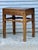 Assembled Pair of Chinese Antique Cedar Wood Stools or Side Tables in the Ming Dynasty Style, Late 1800’s For Sale - Image 9 of 15
