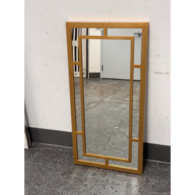 Hollywood Regency Cooper Classics Benedict Mirror For Sale - Image 3 of 12