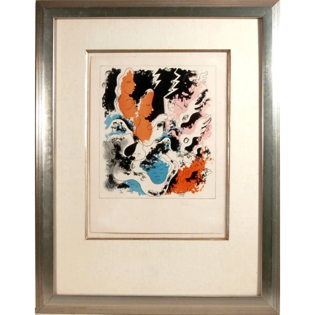 Carlos Mérida, Estampas Del Popol Vuh, 1943 For Sale - Image 4 of 4