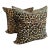 Animal Print Velvet Pillow, Pair For Sale