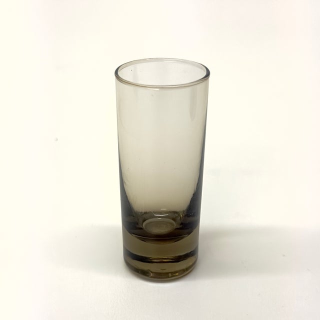 Glass Warm Grey Glass Vessel Curation - Group of 5 For Sale - Image 7 of 7