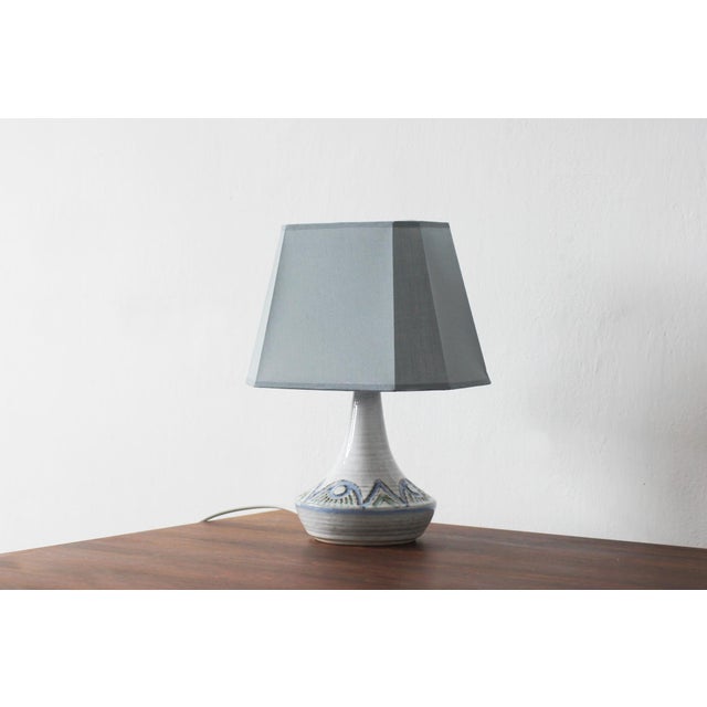 Ceramic Table Lamp from Søholm Stentøj, Denmark, 1960s For Sale - Image 3 of 7